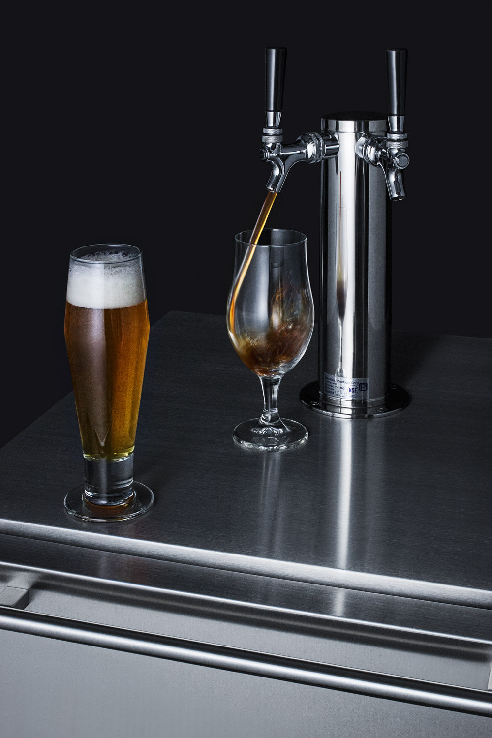 "Summit" 24" Wide Built-In Kegerator