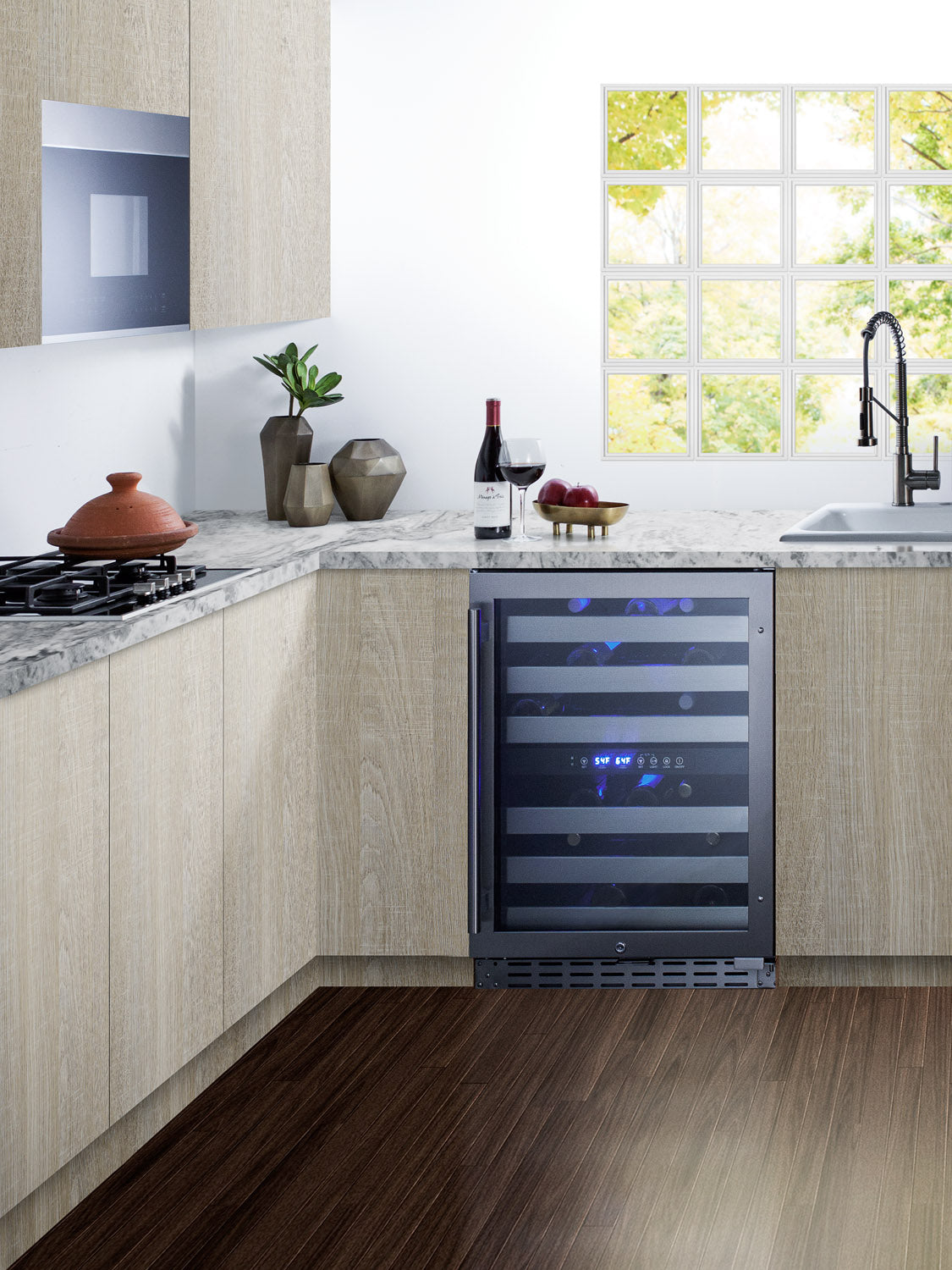 "Summit" 24" Wide Built-In Wine Cellar, ADA Compliant