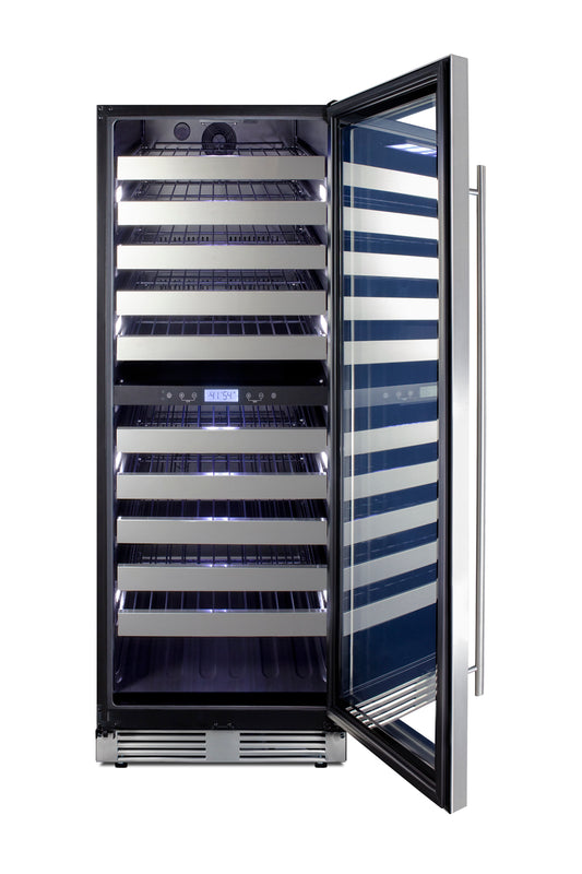 "Summit" 24" Wide Dual-Zone Wine Cellar