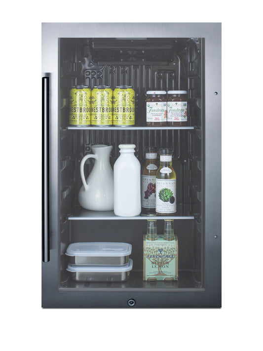 "Summit" Shallow Depth Indoor/Outdoor Beverage Cooler