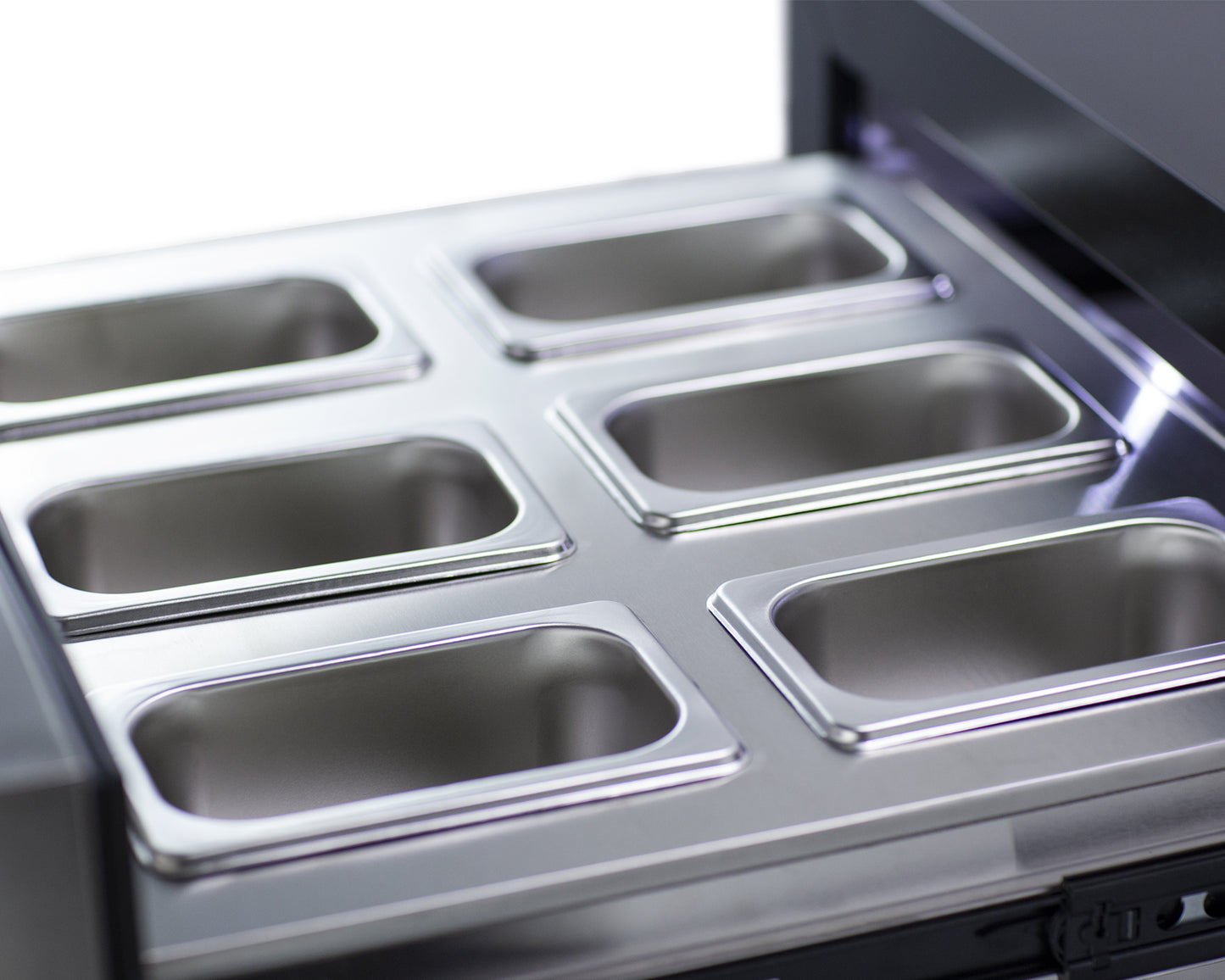 "Summit" 24" Wide Built-In Commercial Beverage Refrigerator With Top Drawer