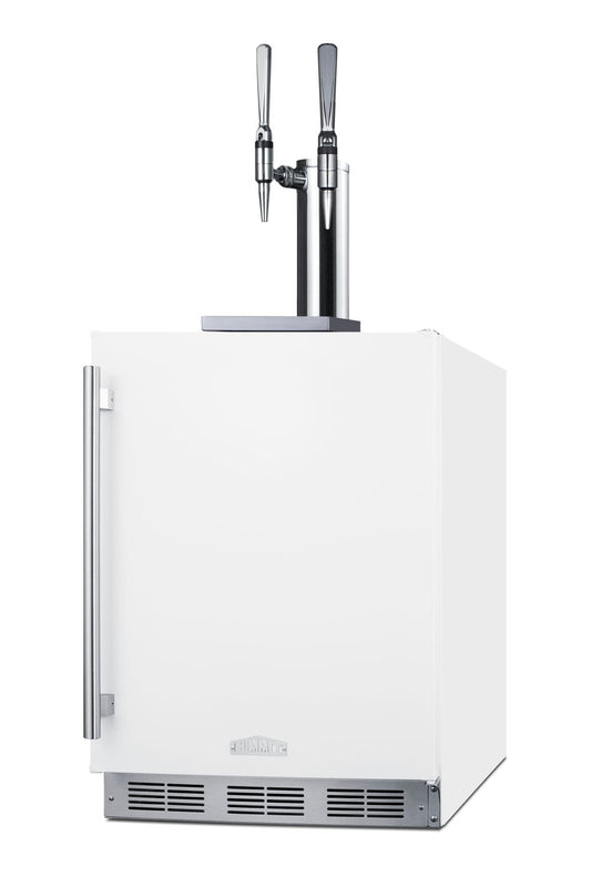 "Summit" 24" Wide Built-In Nitro-Infused Coffee Kegerator, ADA Compliant