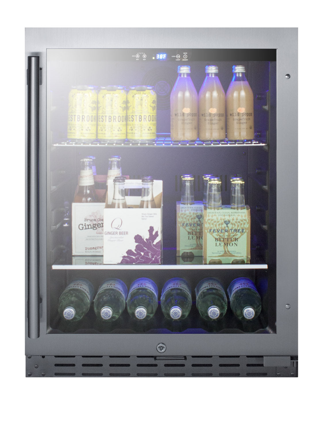 "Summit" 24" Wide Built-In Beverage Cooler, ADA Compliant