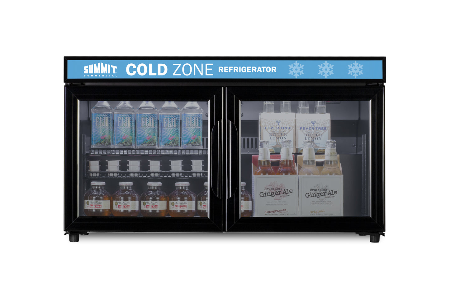 "Summit" 36" Wide Back Bar Beverage Center, Shallow Depth