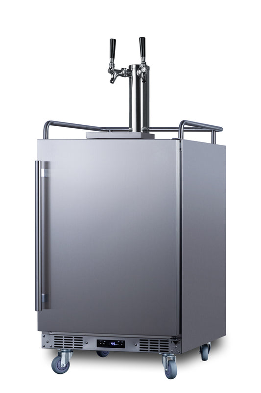 "Summit" 24" Wide Built-In Cold Brew Coffee Kegerator