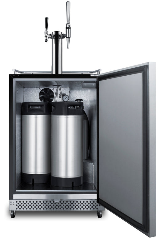"Summit" 24" Wide Built-In Outdoor Cold Brew/Nitro-Infused Coffee Kegerator