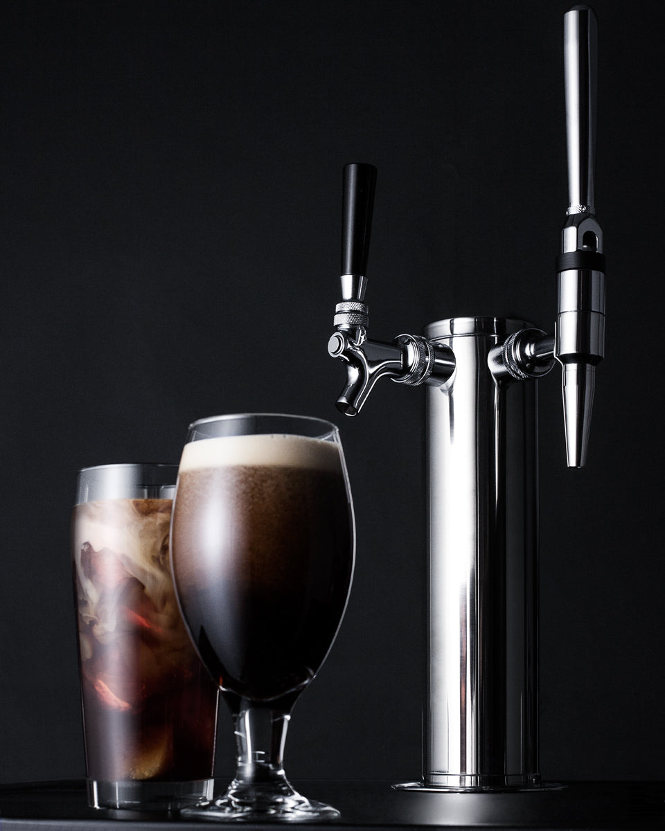"Summit" 24" Wide Built-In Outdoor Cold Brew/Nitro-Infused Coffee Kegerator