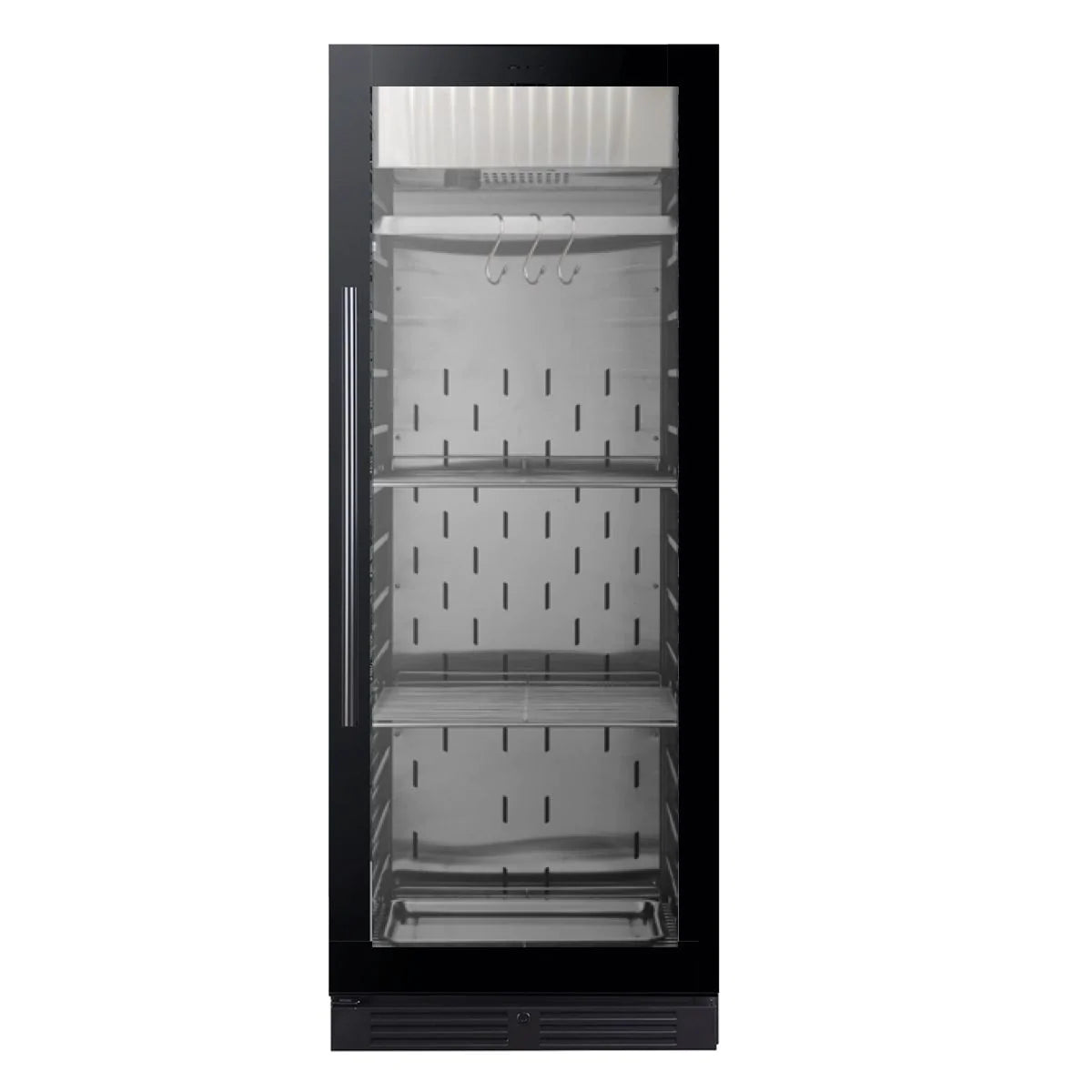 "Kingsbottle" Glass Door Upright Steak Ager Refrigerator : KBU180SA-SS RHH