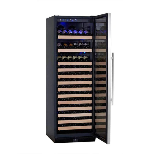 "Kingsbottle" 166 Bottle Large Wine Cooler Refrigerator Drinks Cabinet : KBU170WX-FG RHH